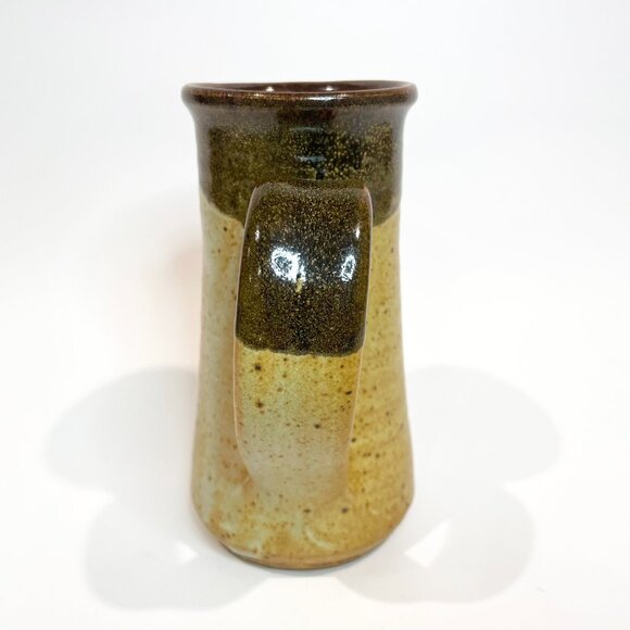 Vintage Ugly Funny Face Studio Pottery Beer Stein / Mug - Picture 3 of 7